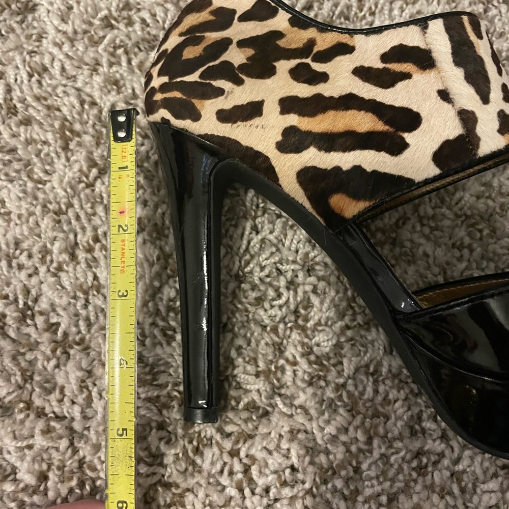 Leopard Print 5 inch Heels - Picture 7 of 7
